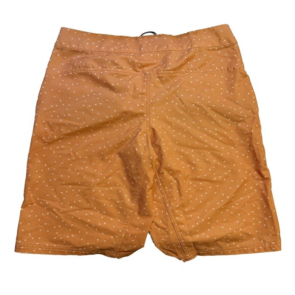 Dakine Shorts Men's Size L Large Orange Hoof Print Active Hiking Shorts - Picture 4 of 5